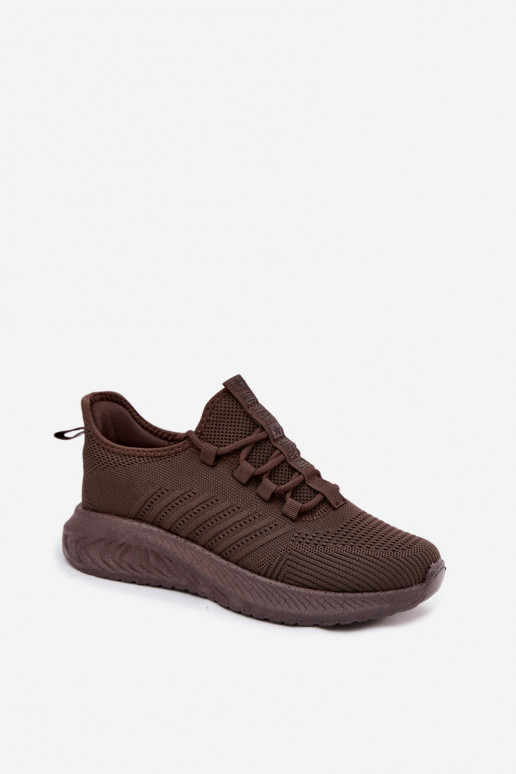 Slipper-Sportliche Schuhe für Damen Big Star UU274055 in Schokoladenfarbe