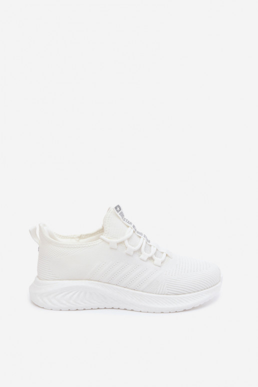 Chaussures de sport pour hommes blanches Big Star UU174004