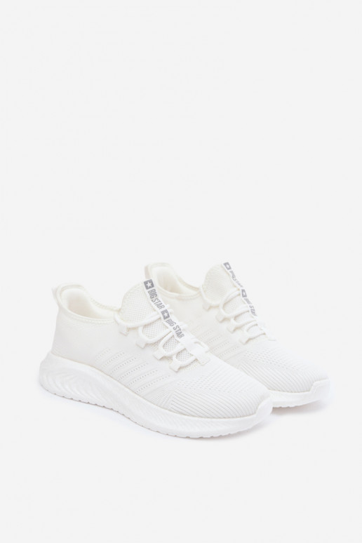 Witte heren sportschoenen Big Star UU174004