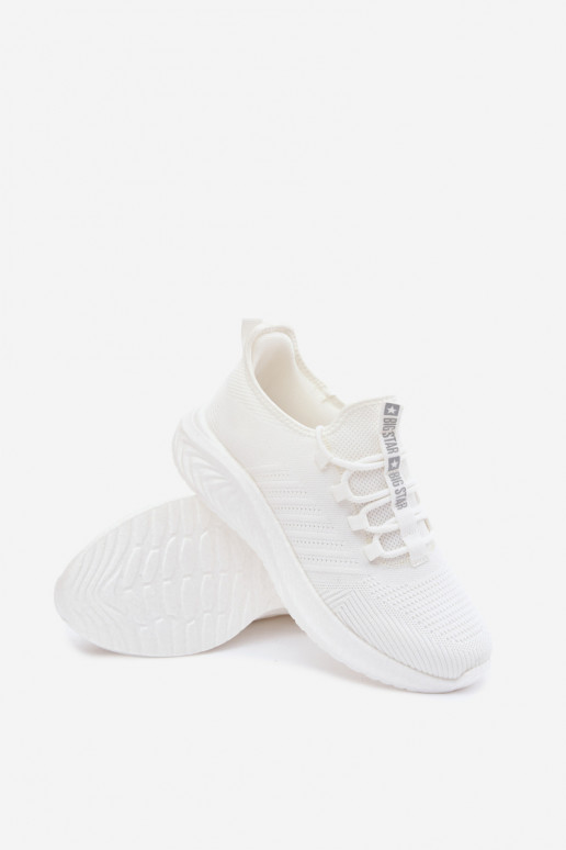 Weiße Herren-Sportschuhe Big Star UU174004
