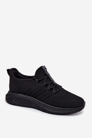 Zwarte heren sportschoenen Big Star UU174003