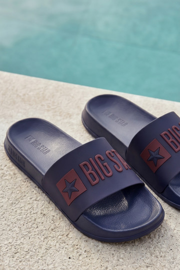 Chaussons pour hommes bleu foncé "Big Star SS174361"