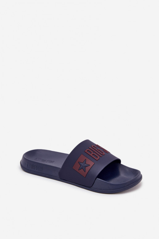 Chaussons pour hommes bleu foncé "Big Star SS174361"