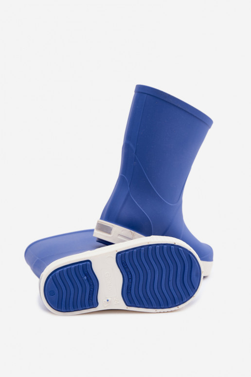 Bottes en caoutchouc bleues pour enfants INave Gokids 979