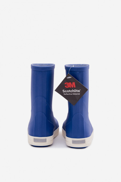 Bottes en caoutchouc bleues pour enfants INave Gokids 979