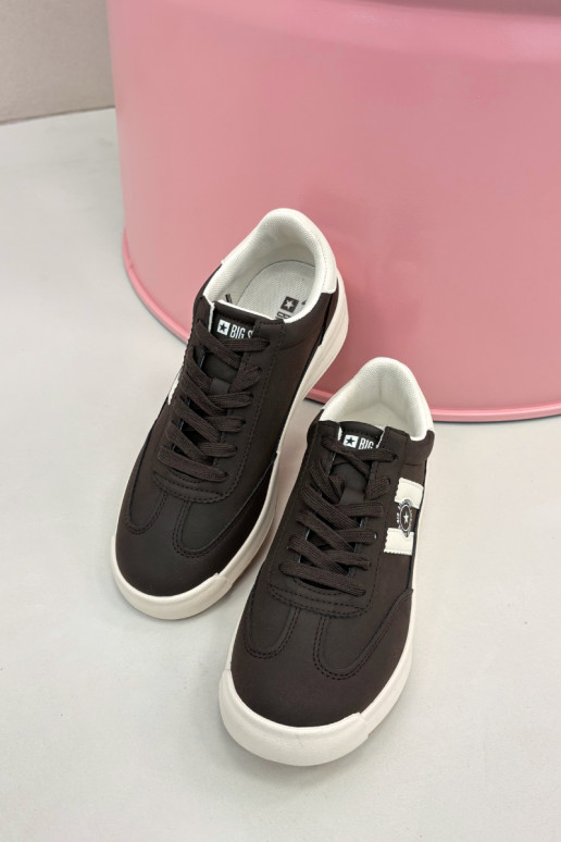 Sportieve schoenen voor dames Big Star UU274024 w kolorze czekoladowym