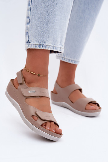 Braune Damen-Sandalen Inblu
