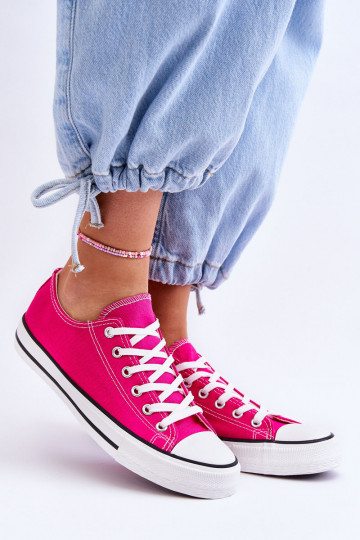 Klassieke lage dames sneakers in roze Vegas