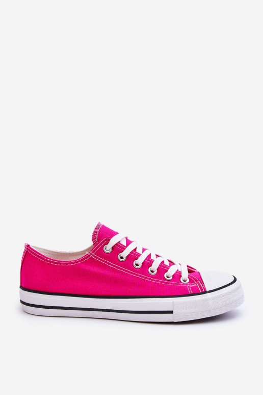 Baskets basses classiques pour femmes en rose Vegas