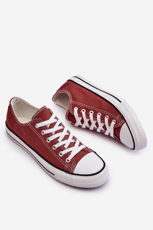 Klassieke lage dames sneakers in bruin Vegas