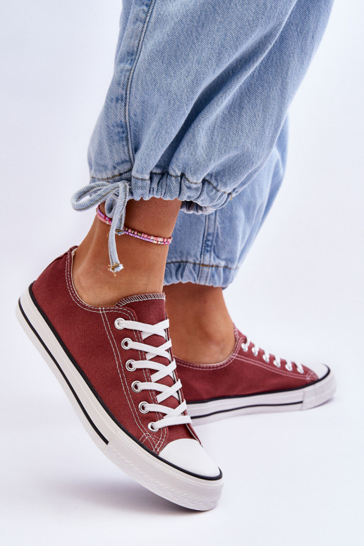 Baskets basses classiques pour femmes en marron Vegas