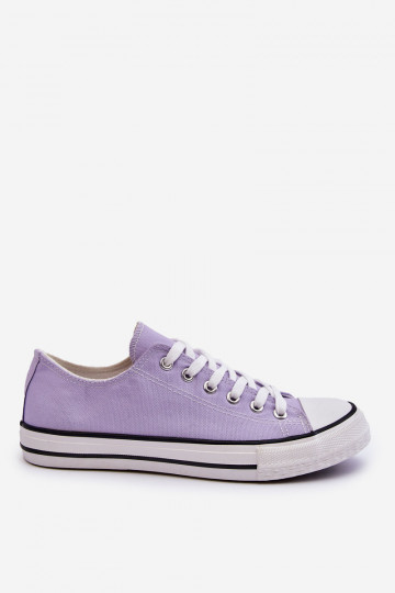 Klassieke lage dames sneakers in paars Vegas 2