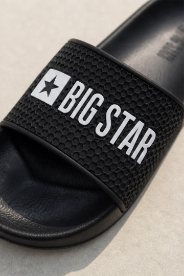 Herren Slipper Big Star JJ174505 Schwarz 2