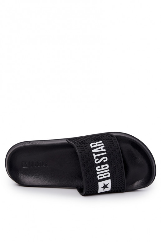 Heren slippers Big Star JJ174505 zwarte