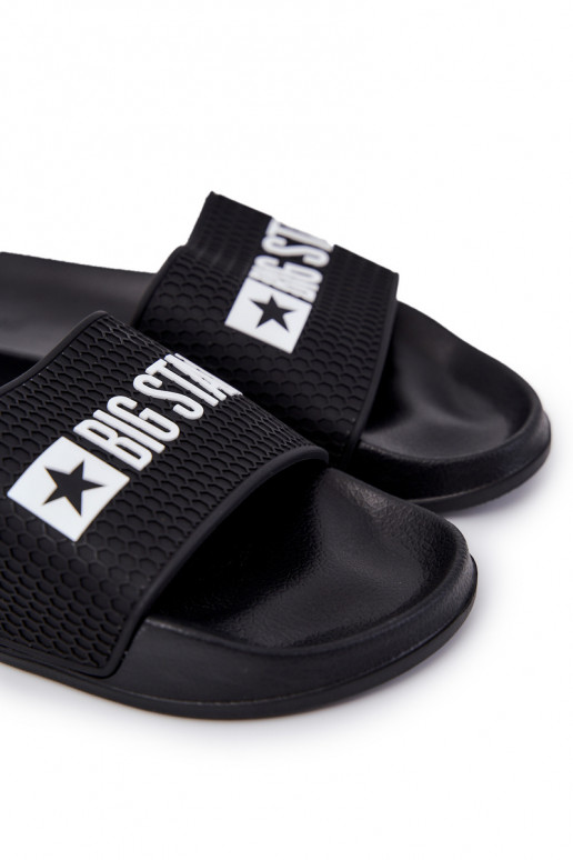 Heren slippers Big Star JJ174505 zwarte