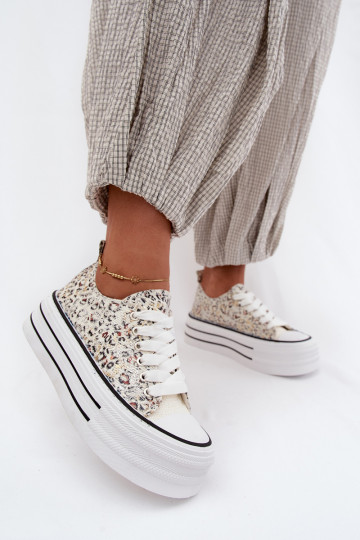 À motifs Chaussures de loisirs avec une plateforme Couleurs différentes Stilla 2