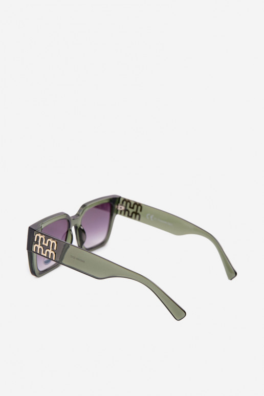 Lunettes de soleil vertes pour femmes