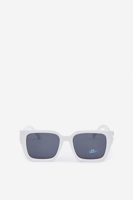 Damen weiße Sonnenbrille