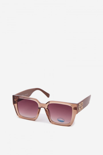 Lunettes de soleil brunes pour femmes