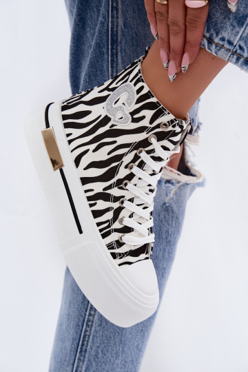 Casual schoenen met platform Zebra Meloria