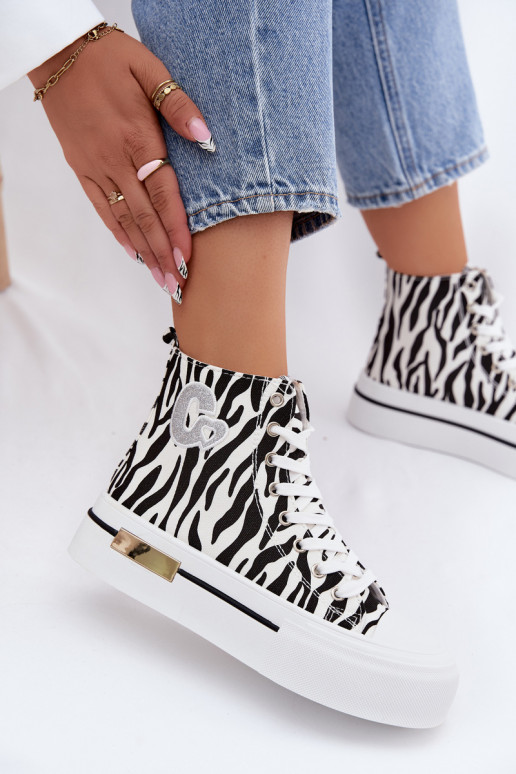Casual schoenen met platform Zebra Meloria