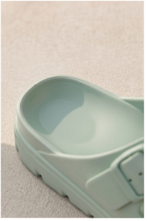 Damen-Slipper mit Schaumplattform in Minze Melorea