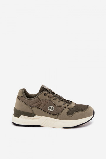 Sportliche Schuhe für Männer mit Plattform in Grün Hanirin 2