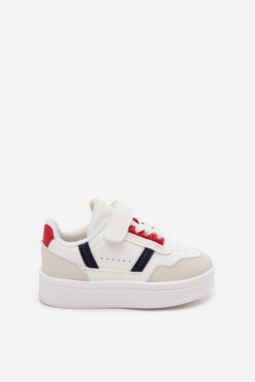 Kinder sportieve schoenen met klittenband in wit Tailva 2
