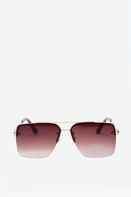 Lunettes de soleil avec filtre UV couleur marron