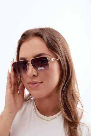 Zonnebrillen met UV-filter donkerblauwe kleur