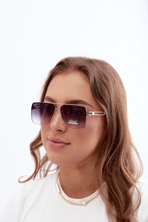 Zonnebrillen met UV-filter donkerblauwe kleur