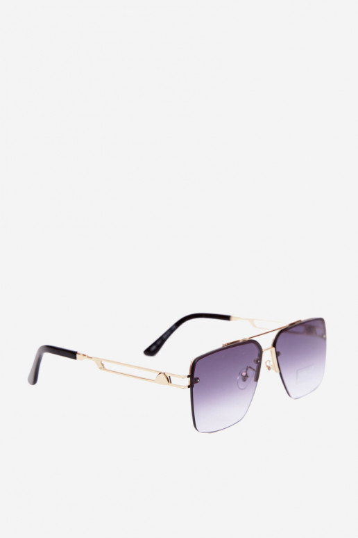 Lunettes de soleil avec filtre UV couleur bleu foncé