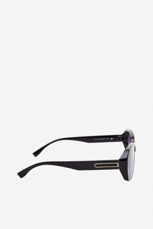 Dames zonnebril met UV-filter zwarte kleur