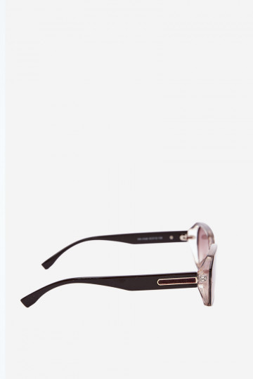 Lunettes de soleil pour femmes avec filtre UV couleur marron foncé 2