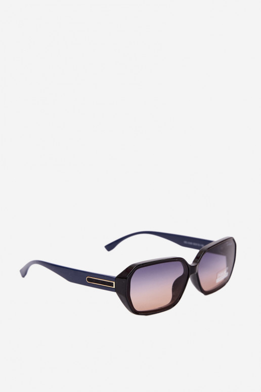 Dames zonnebril met UV-filter donkerblauwe kleur