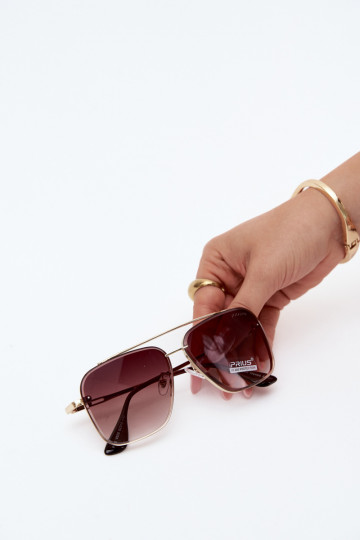Lunettes de soleil avec filtre UV 400 marron