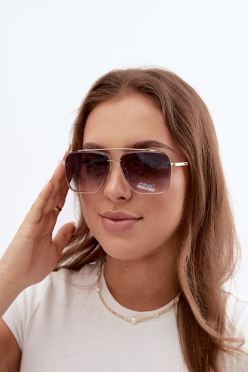 Lunettes de soleil avec filtre UV 400 bleu foncé