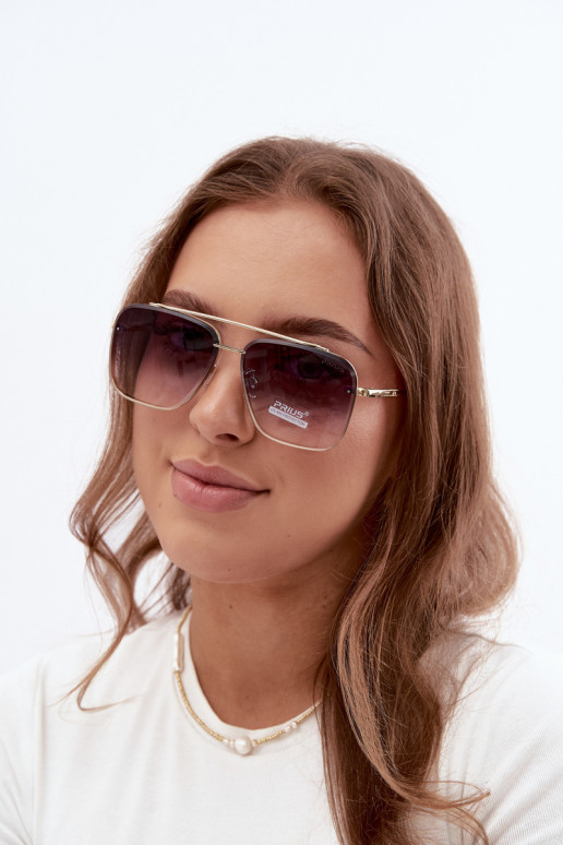 Lunettes de soleil avec filtre UV 400 violettes