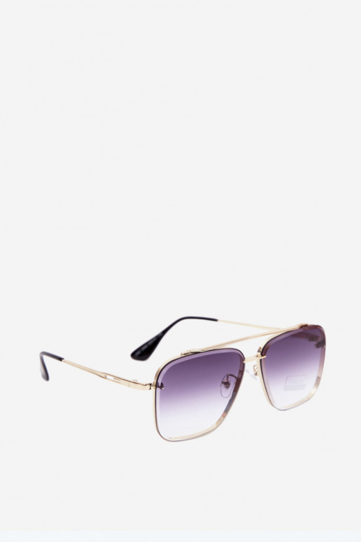 Zonnebril met UV 400-filter violet