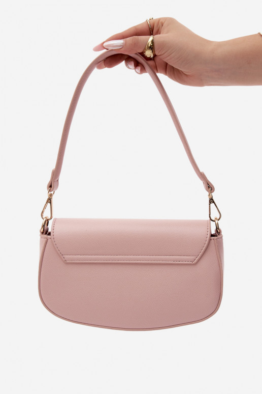 Kleine Handtas aus Kunstleder rosa Acacia