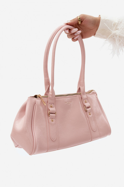 Sac en simili cuir rose Muni