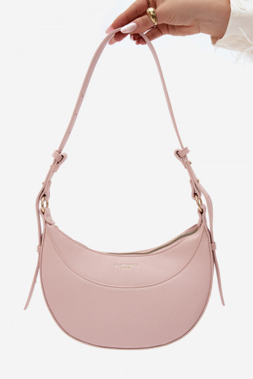 Petit sac en simili cuir rose Miri