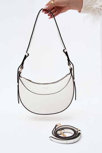 Petit sac en simili cuir blanc Miri 2