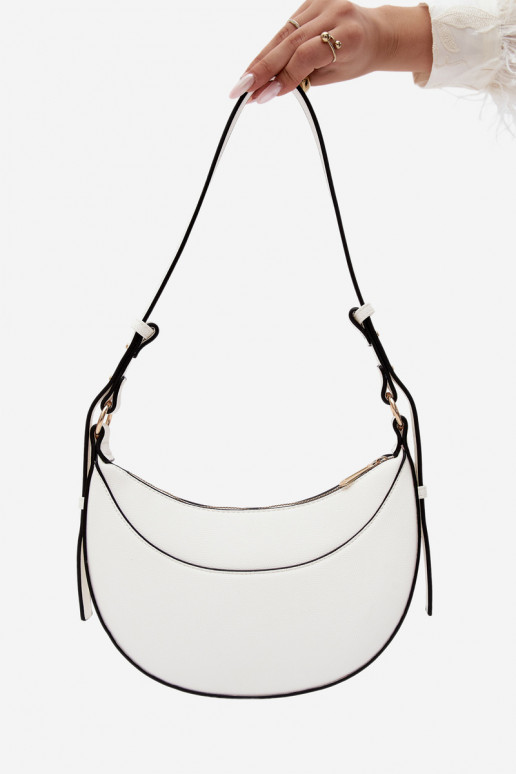 Kleine handtas van faux leather wit Miri