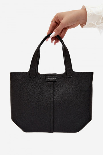 Handtas van faux leather zwart Blaire
