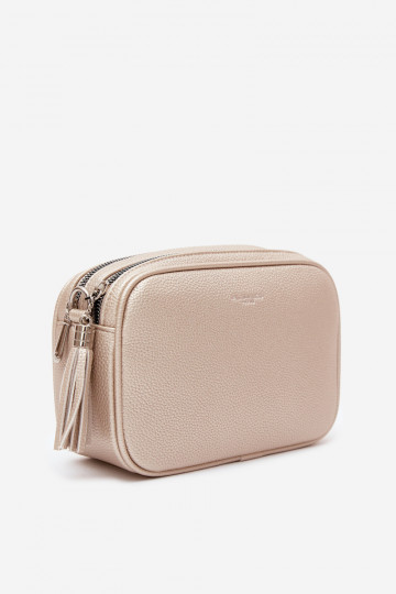 Sac messager en simili cuir doré Daily 2