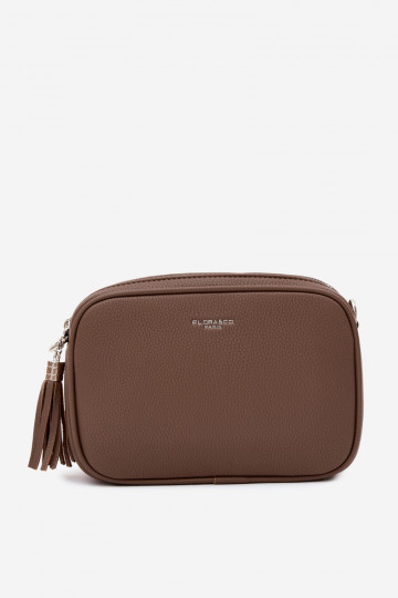 Sac messager en simili cuir argile Daily
