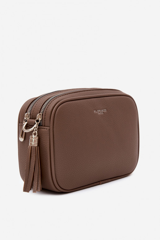 Sac messager en simili cuir argile Daily