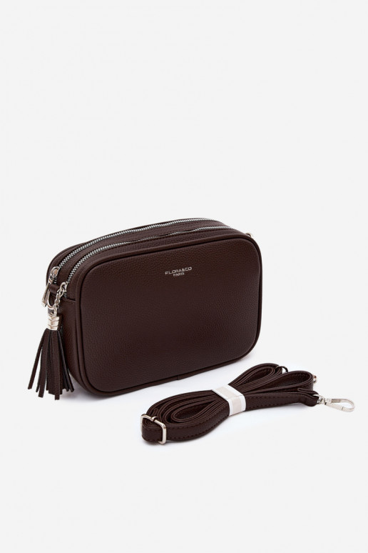 Postbode tas in chocolade kunstleer Daily