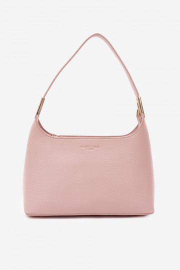 Sac à main en simili cuir rose Gretta